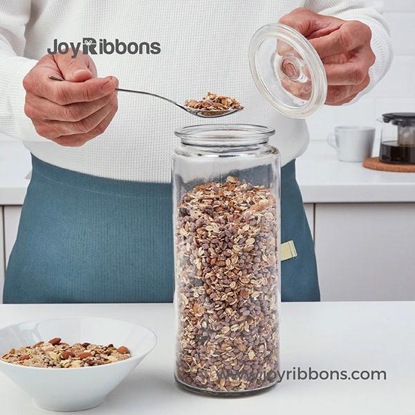 Clear Glass Jar With Lid