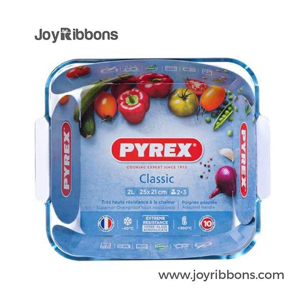 Pyrex Essentials Square Roaster 25 by 21cm